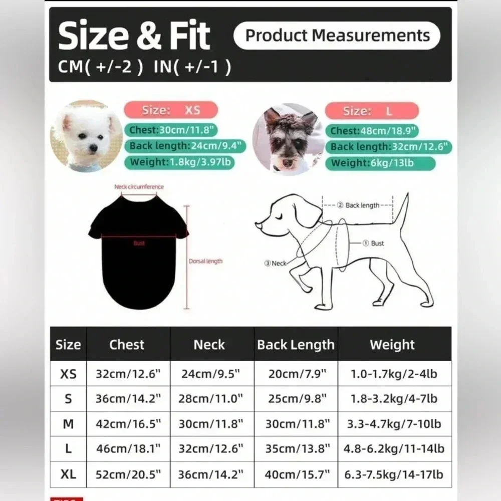 NEW w/o tags (NWOT) Dog Warm Hooded Sweatshirt For Cat/Dog Indoor & Outdoor